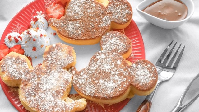 ダイソーの型で ミッキーパンケーキ レシピ 作り方 By はな抹茶 クックパッド 簡単おいしいみんなのレシピが358万品