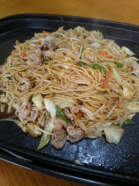 鉄板 焼きそば