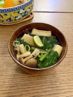 【備忘録】基本のお吸い物