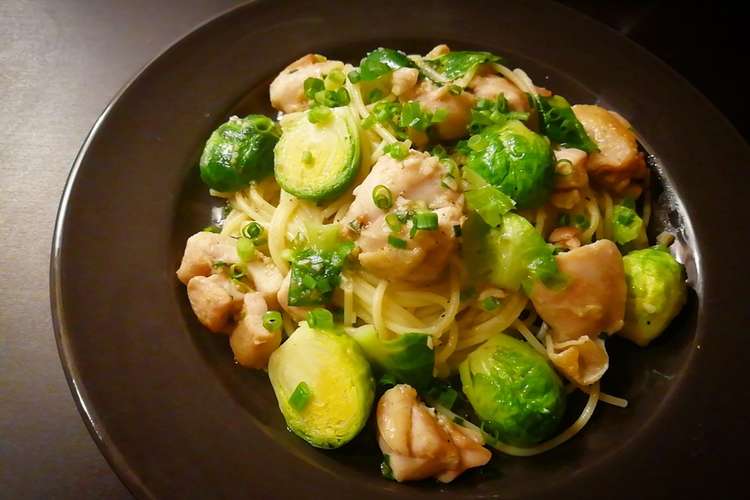 プロ直伝 鶏と芽キャベツの柚子胡椒パスタ レシピ 作り方 By カズクックチャンネル クックパッド 簡単おいしいみんなのレシピが352万品