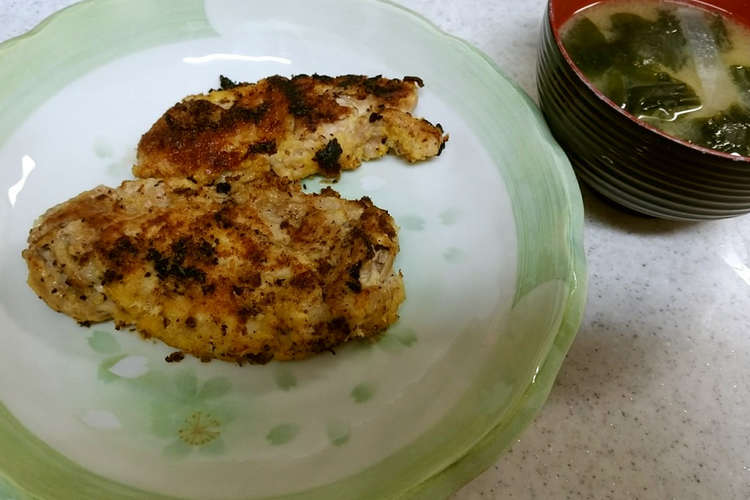 豚肉のパン粉焼き 大根とワカメの味噌汁 レシピ 作り方 By Akicara クックパッド 簡単おいしいみんなのレシピが356万品