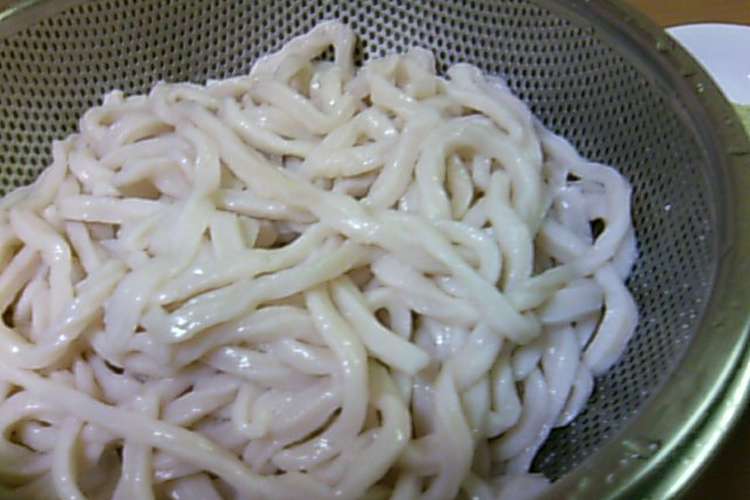 うどん レシピ 手打ち