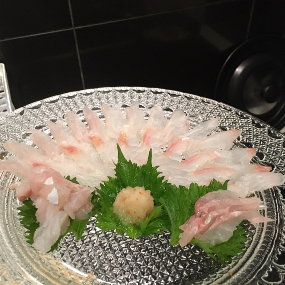 マゴチ刺身をもみじ下ろし ポン酢で レシピ 作り方 By テマエマツリ川村 クックパッド 簡単おいしいみんなのレシピが374万品