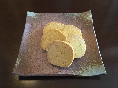 米粉のさくさくかぼちゃクッキーの写真