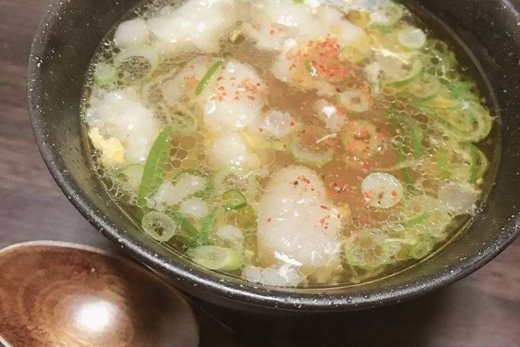 あったか牛脂スープ 風邪予防にも レシピ 作り方 By Moriゆう クックパッド