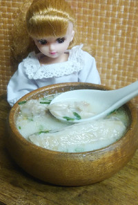 リカちゃん♡にんにくミルク参鶏湯ꕤ