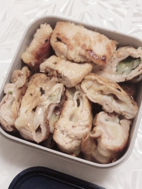 大葉とチーズの豚ロース巻♡低糖質!