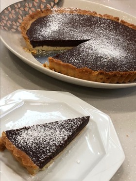 さくさくクッキータルトのガトーショコラ☆