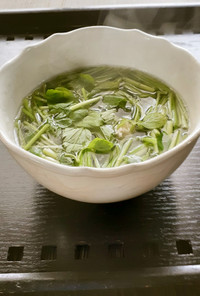 【野菜ソムリエ】芹のあっさりスープ