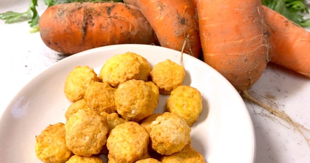 材料3つ 子供と作るにんじんクッキー レシピ 作り方 By Ryokotsune クックパッド 簡単おいしいみんなのレシピが361万品