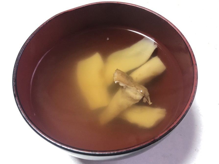 冷凍エリンギのお吸い物の画像