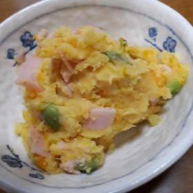 ほんのり甘い☆さつま芋とカボチャのサラダ