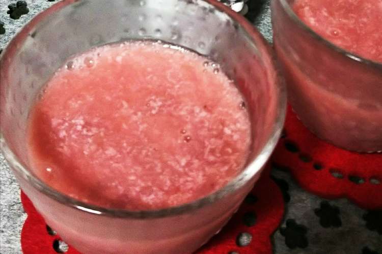 粉雪ふる苺ヨーグルト寒天 レシピ 作り方 By マキのご飯です クックパッド