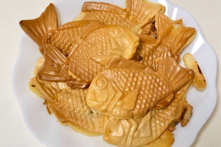 たい焼き 餅とり粉入りでサクフワもっちり レシピ 作り方 By ママヨリ クックパッド 簡単おいしいみんなのレシピが359万品