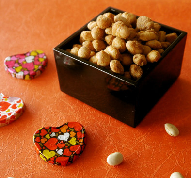 大豆とココナッツオイルでス−パ−豆菓子！の写真