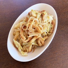 ちくわのオイマヨカレールー炒め