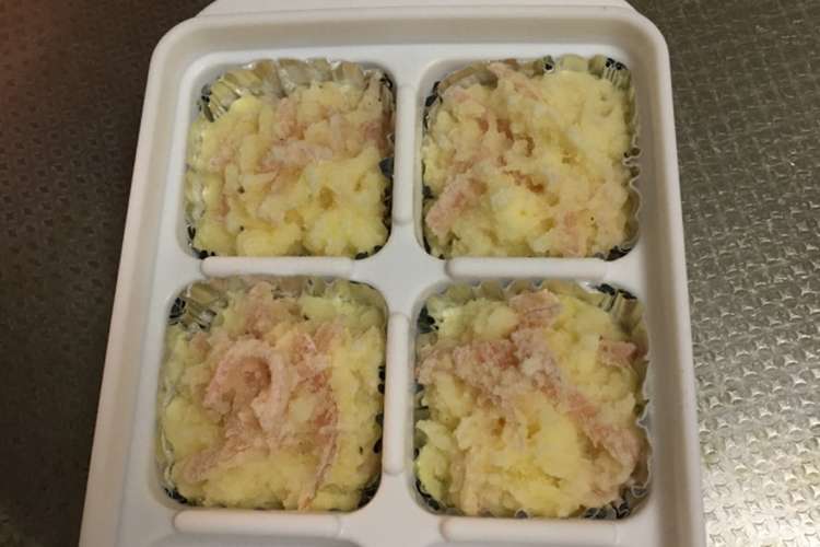 お弁当おかずの冷凍作り置き ポテトサラダ レシピ 作り方 By はなまちゃ クックパッド