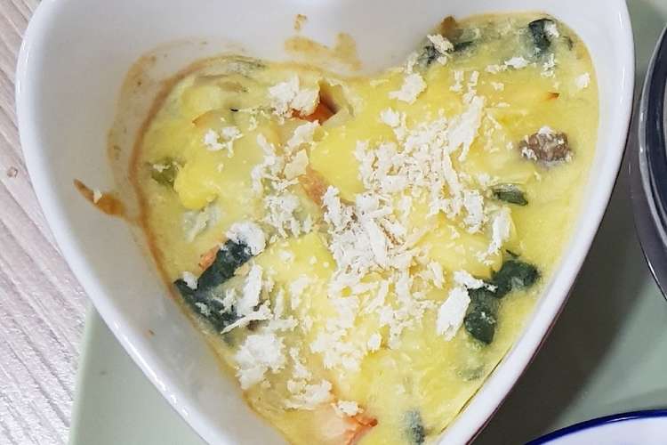 １才からの離乳食 簡単豆腐のキッシュ レシピ 作り方 By Seamom クックパッド