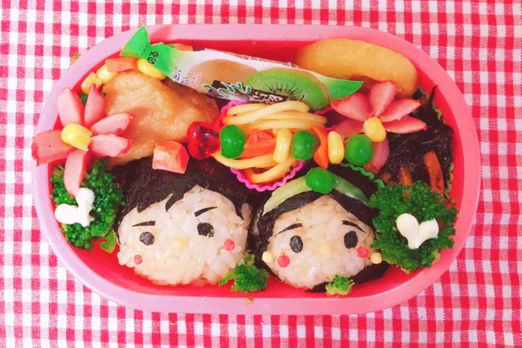 アラジンとジャスミン キャラ弁 デコ弁 レシピ 作り方 By もこにゃん クックパッド 簡単おいしいみんなのレシピが358万品