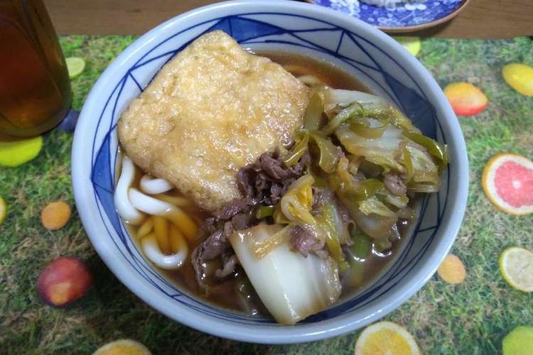牛すきうどん レシピ 作り方 By 万屋えなりん クックパッド 簡単おいしいみんなのレシピが354万品