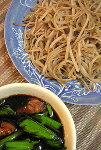 鴨のつけ焼き蕎麦