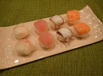 手まり寿司の写真