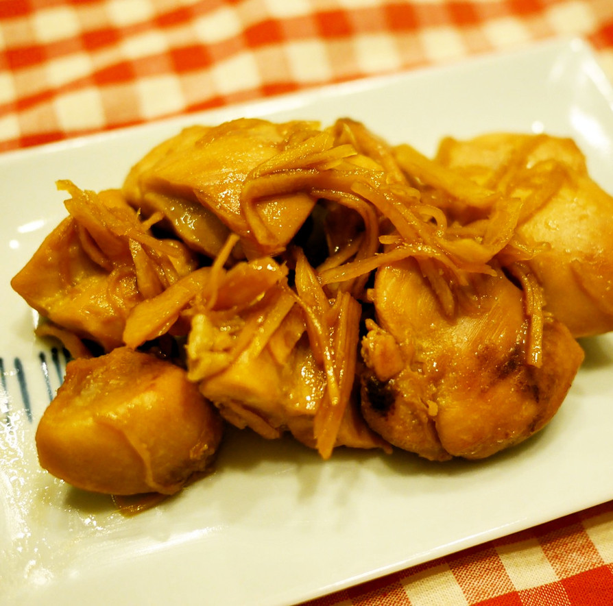 鶏肉の生姜煮の画像