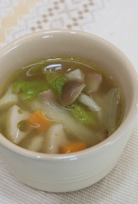冬野菜のほっこりスープ
