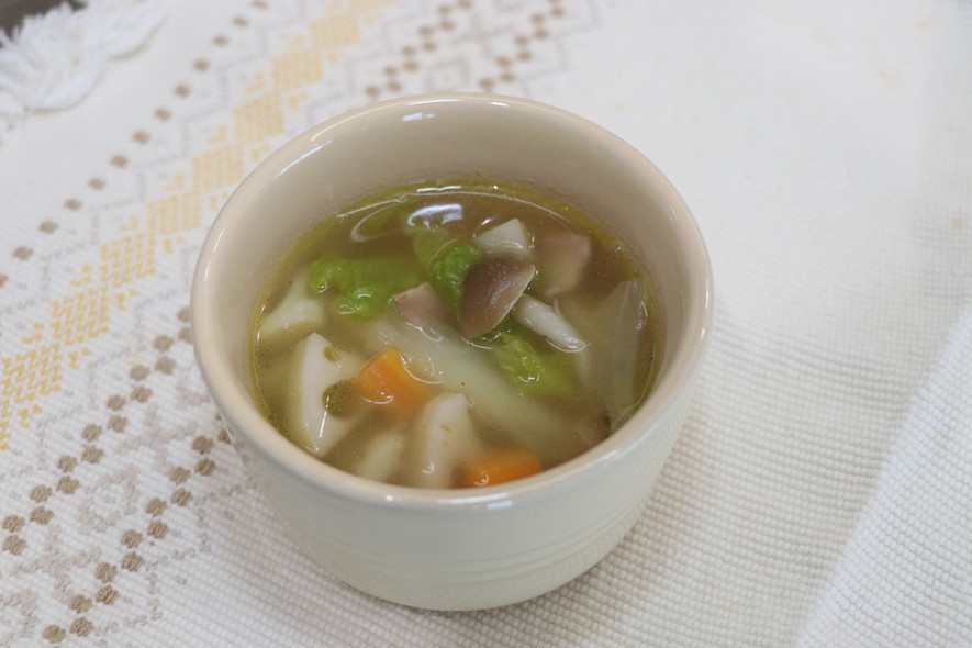 冬野菜のほっこりスープの画像
