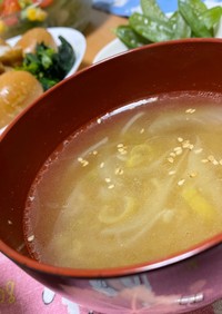 煮汁を使って.*✿簡単中華スープ