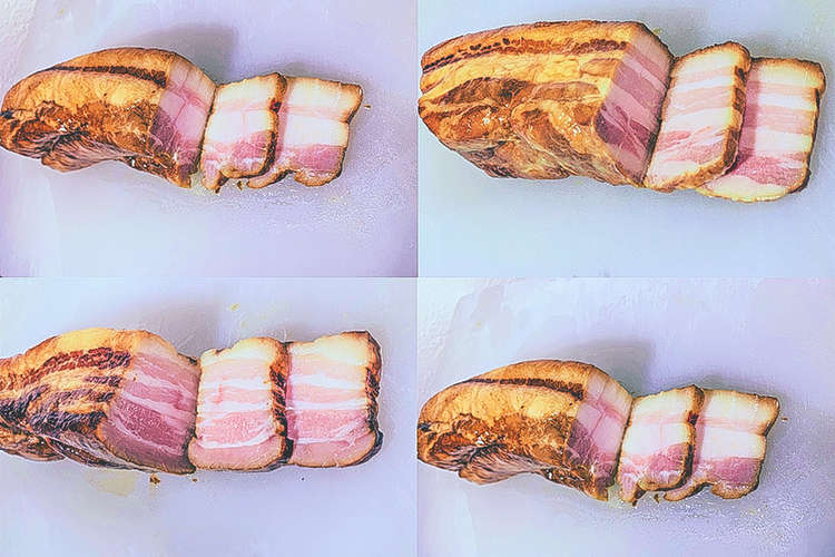 自家製ベーコン 風乾燥 時間比較実験 レシピ 作り方 By 低温調理器boniq クックパッド 簡単おいしいみんなのレシピが360万品