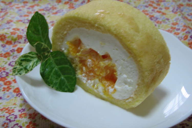 はちみつオレンジ ロールケーキ レシピ 作り方 By シッポッポ クックパッド