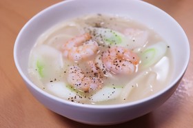 ☆鍋の素で簡単うどん☆