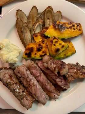 プチ BBQ 切って焼くだけ