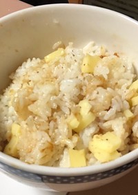 みぃさんちの山椒香る味噌チーズごはん