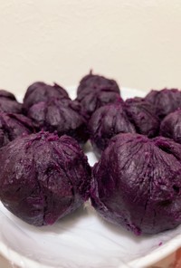 バター香る紫芋のきんとん風