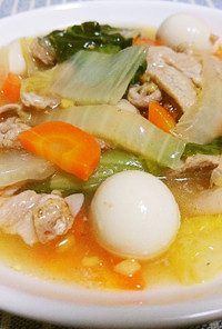 具沢山で美味しい♫白菜と豚肉の中華風旨煮