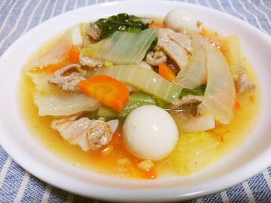 具沢山で美味しい♫白菜と豚肉の中華風旨煮の写真