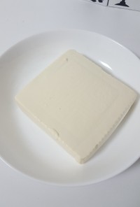 レンジで簡単！豆腐の水切り！