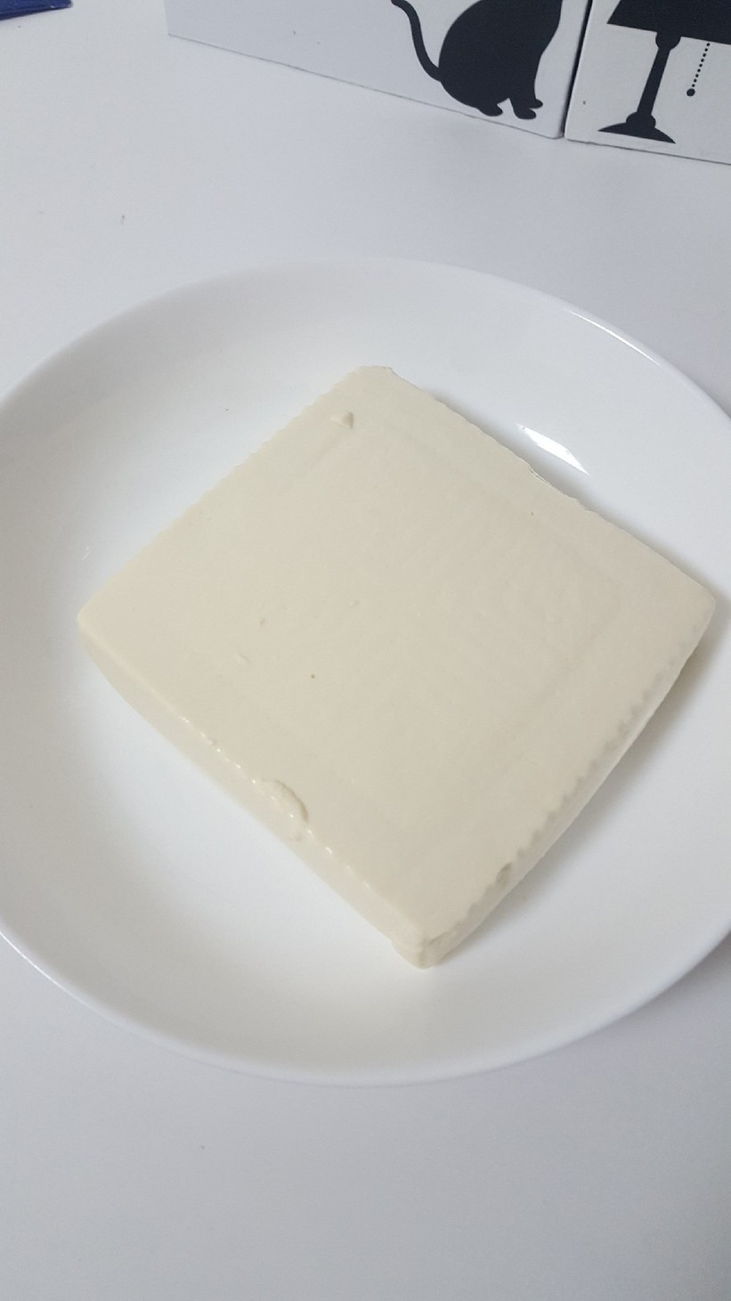 レンジで簡単！豆腐の水切り！の画像