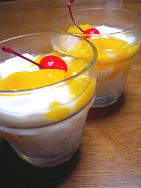 我が家の定番♪ぷるんぷるんの杏仁豆腐♪