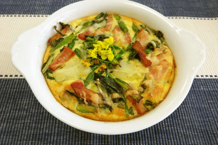 オータムポエムのキッシュ風 レシピ 作り方 By 新発田市100彩食堂 クックパッド