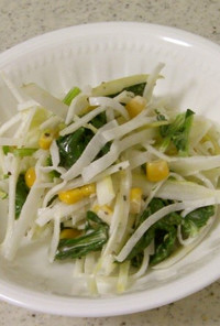 大根とかき菜のサラダ