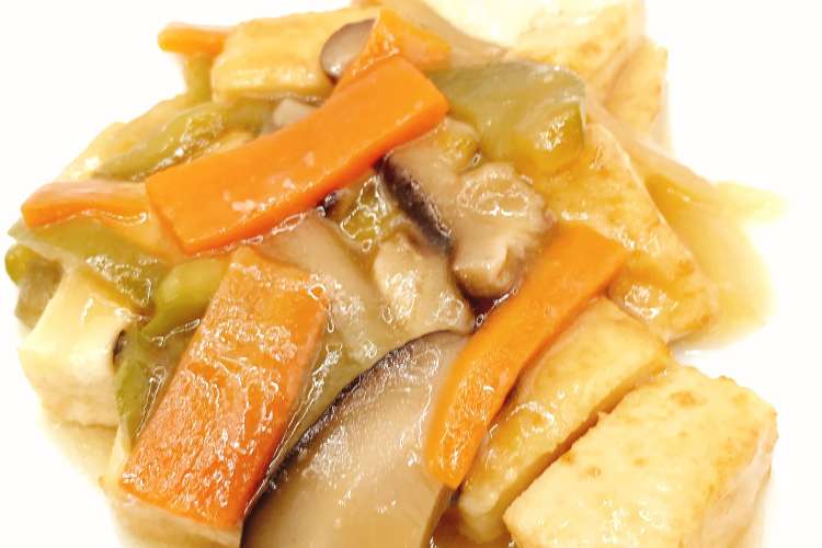 病院 厚あげ中華炒め 給食 レシピ 作り方 By 井上病院栄養科 クックパッド