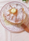 薄力粉でシンプルなパンケーキ♪