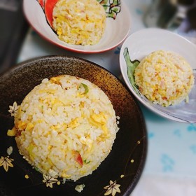 創味シャンタンで『たくあんチャーハン』