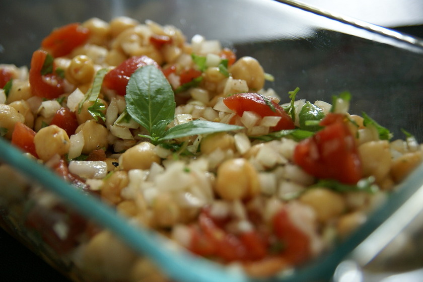 チュニジア風ひよこ豆のサラダのレシピ