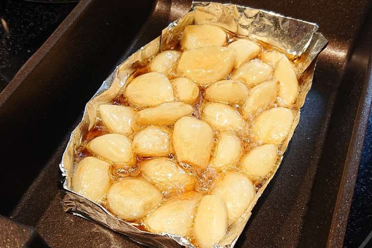 レンジとフライパンで にんにくホイル焼き レシピ 作り方 By Pimo クックパッド
