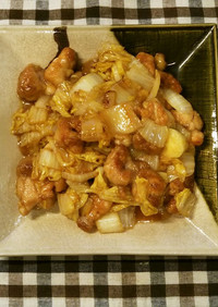 鶏もも肉と白菜の中華風トロトロうま煮