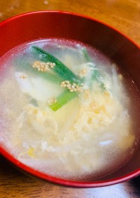 ニラ玉スープ♡